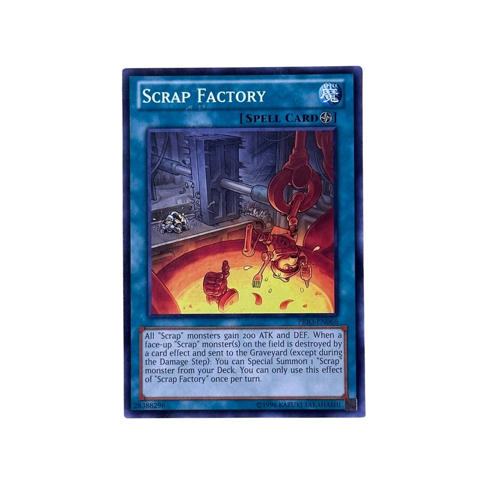 Yu-Gi-Oh! Trading Card Game‎ Blue Scrap Factory PRIO-EN066 Rare Spell
